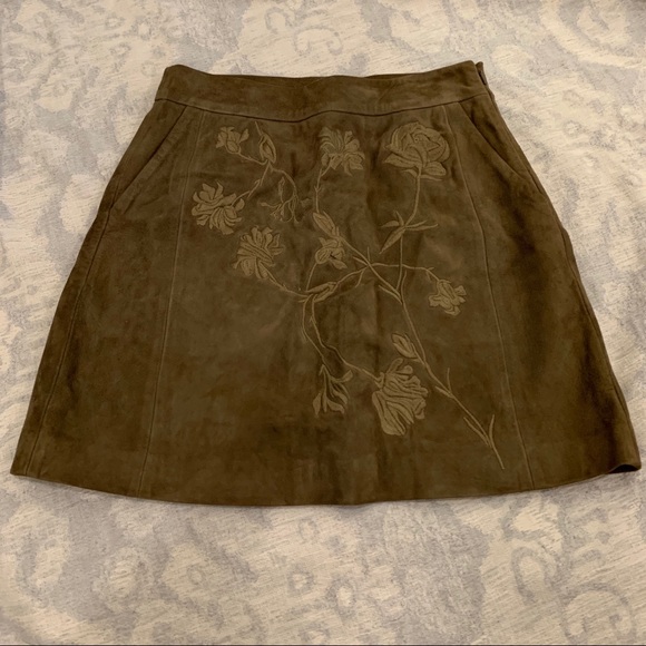 All saints Suede Skirt - Picture 1 of 4